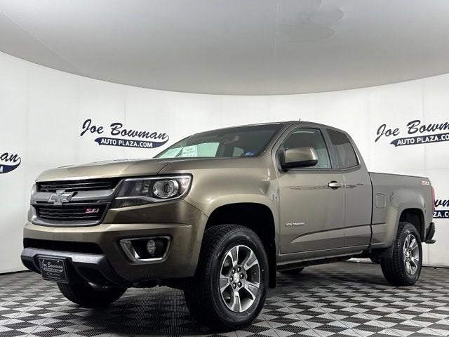 2017 Chevrolet Colorado — rear three-quarter view