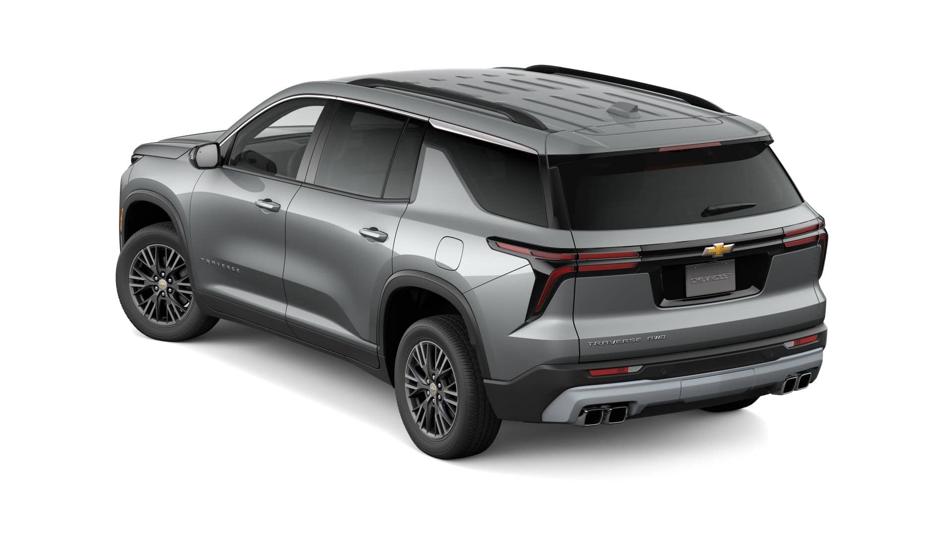 2026 Chevrolet Traverse — rear three-quarter view