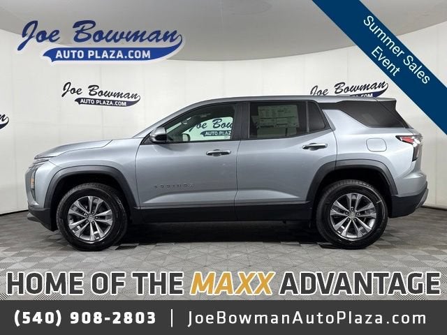 2027 Chevrolet Equinox AWD LT in Sterling Gray Metallic — front three-quarter view