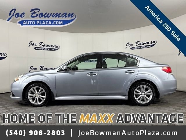 2014 Subaru Legacy 2.5i Premium in Silver — front three-quarter view